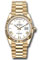 Rolex Day-Date 36 Yellow Gold - Fluted Bezel - President Style No: 128238 wbdrp