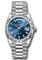 Rolex Day-Date 36 White Gold - Fluted Bezel - President Style No: 128239 blbdp