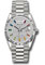 Rolex Day-Date 36 White Gold - Fluted Bezel - President Style No: 128239 dprsp