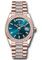 Rolex Day-Date 36 Everose Gold - 52 Dia Bezel - Diamond President Style No: 128345rbr blgrbddp