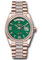 Rolex Day-Date 36 Everose Gold - 52 Dia Bezel - Diamond President Style No: 128345rbr gavdidrdp