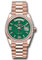 Rolex Day-Date 36 Everose Gold - 52 Dia Bezel - President Style No: 128345rbr gavdidrp