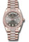 Rolex Day-Date 36 Everose Gold - 52 Dia Bezel - Diamond President Style No: 128345rbr slddp