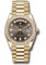 Rolex Day-Date 36 Yellow Gold - 52 Dia Bezel - President Style No: 128348RBR dkgdp