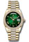 Rolex Day-Date 36 Yellow Gold - 52 Dia Bezel - Diamond President Style No: 128348rbr grobdrdp