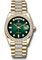 Rolex Day-Date 36 Yellow Gold - 52 Dia Bezel - Diamond President Style No: 128348rbr groddp
