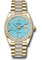 Rolex Day-Date 36 Yellow Gold - 52 Dia Bezel - Diamond President Style No: 128348rbr tdidrdp