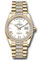 Rolex Day-Date 36 Yellow Gold - 52 Dia Bezel - Diamond President Style No: 128348rbr wbdrdp