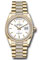 Rolex Day-Date 36 Yellow Gold - 52 Dia Bezel - Diamond President Style No: 128348rbr widp
