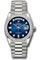 Rolex Day-Date 36 White Gold - 52 Dia Bezel - President Style No: 128349RBR blodp