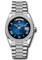 Rolex Day-Date 36 White Gold - 52 Dia Bezel - Diamond President Style No: 128349rbr blobdrdp