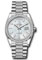 Rolex Day-Date 36 White Gold - 52 Dia Bezel - Diamond President Style No: 128349rbr mbddp