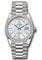 Rolex Day-Date 36 White Gold - 52 Dia Bezel - President Style No: 128349rbr mbdp
