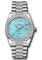 Rolex Day-Date 36 White Gold - 52 Dia Bezel - Diamond President Style No: 128349rbr tdidrdp