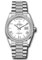 Rolex Day-Date 36 White Gold - 52 Dia Bezel - Diamond President Style No: 128349rbr wbdrdp