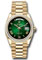 Rolex Day-Date 36 Yellow Gold - 52 Dia Bezel - President Style No: 128398tbr grobdrp