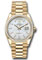 Rolex Day-Date 36 Yellow Gold - 52 Dia Bezel - President Style No: 128398tbr mbdp