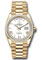 Rolex Day-Date 36 Yellow Gold - 52 Dia Bezel - President Style No: 128398tbr wbdrp