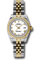 Pre-Owned Rolex Datejust Lady - Steel and Gold Yellow Gold - Fluted Bezel - Jubilee Style No: V179173wrj