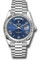 Rolex Day-Date 40 Platinum - Fluted Bezel Style No: 228236 blrp