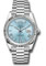 Rolex Day-Date 40 Platinum - Fluted Bezel Style No: 228236 ibrp