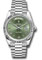 Rolex Day-Date 40 Platinum - Fluted Bezel Style No: 228236 ogrp