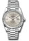 Rolex Day-Date 40 Platinum - Fluted Bezel Style No: 228236 sbdp