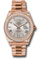 Rolex Day-Date 40 Everose Gold - Diamond Bezel Style No: 228345RBR sdrp