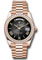 Rolex Day-Date 40 Everose Gold - Diamond Bezel Style No: 228345rbr slobdrp