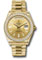 Rolex Day-Date 40 Yellow Gold - Diamond Bezel Style No: 228348RBR chbdp