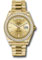 Rolex Day-Date 40 Yellow Gold - Diamond Bezel Style No: 228348RBR chip