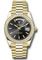 Rolex Day-Date 40 Yellow Gold - Diamond Bezel Style No: 228348rbr bkip