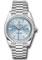 Rolex Day-Date 40 Platinum - Baguette Diamond Bezel Style No: 228396TBR ibbdp
