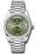 Rolex Day-Date 40 Platinum - Baguette Diamond Bezel Style No: 228396TBR ogrp
