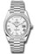 Rolex Day-Date 40 Platinum - Baguette Diamond Bezel Style No: 228396TBR wrp