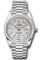 Rolex Day-Date 40 Platinum - Baguette Diamond Bezel Style No: 228396tbr mtdp