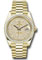 Rolex Day-Date 40 Yellow Gold - Baguette Diamond Bezel Style No: 228398tbr dpbdp
