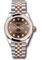 Rolex Datejust 31 Steel and Everose Gold - Domed Bezel - Jubilee Style No: 278241 chodj
