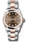 Rolex Datejust 31 Steel and Everose Gold - Domed Bezel - Oyster Style No: 278241 chodo
