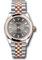 Rolex Datejust 31 Steel and Everose Gold - Domed Bezel - Jubilee Style No: 278241 dkrhij