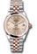 Rolex Datejust 31 Steel and Everose Gold - Domed Bezel - Jubilee Style No: 278241 rodj