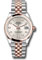 Rolex Datejust 31 Steel and Everose Gold - Domed Bezel - Jubilee Style No: 278241 sdj