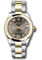 Rolex Datejust 31 Steel and Yellow Gold - Domed Bezel - Oyster Style No: 278243 dkgdr6o