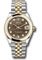 Rolex Datejust 31 Steel and Yellow Gold - Domed Bezel - Jubilee Style No: 278243 dkmdj