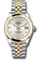 Rolex Datejust 31 Steel and Yellow Gold - Domed Bezel - Jubilee Style No: 278243 sdj