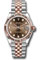 Rolex Datejust 31 Steel and Everose Gold - Fluted Bezel - Jubilee Style No: 278271 chodj