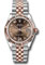 Rolex Datejust 31 Steel and Everose Gold - Fluted Bezel - Jubilee Style No: 278271 chodr6j