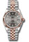 Rolex Datejust 31 Steel and Everose Gold - Fluted Bezel - Jubilee Style No: 278271 dkrhij