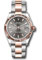 Rolex Datejust 31 Steel and Everose Gold - Fluted Bezel - Oyster Style No: 278271 dkrhio