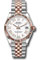 Rolex Datejust 31 Steel and Everose Gold - Fluted Bezel - Jubilee Style No: 278271 wrj